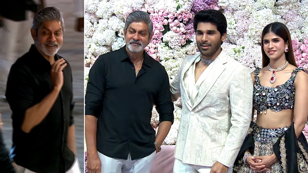 Jagapathi Babu Visuals @ AlluSirish & Nayanika Pre-Wedding Reception