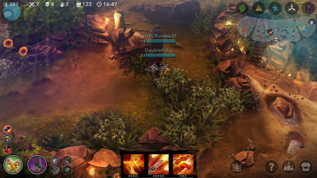 RINGO 1 Vs 3 ( Vainglory ) - Ringo Best Build