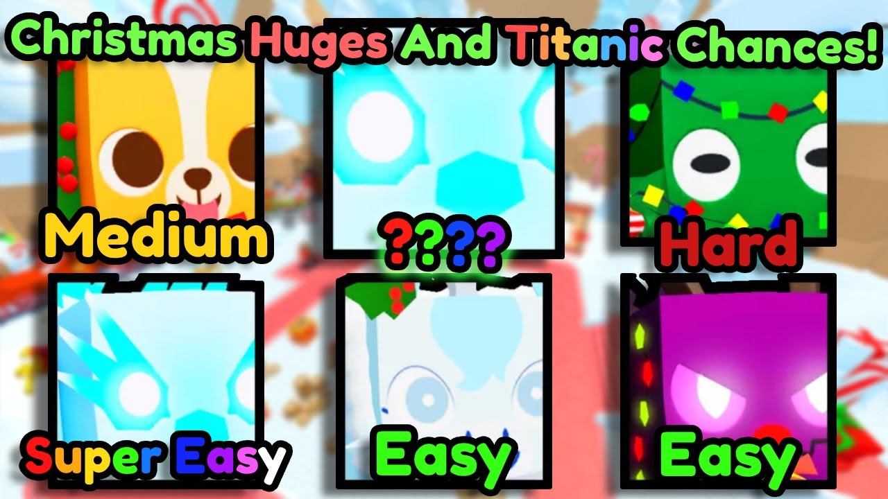 🍀 Chances For ALL The NEW Christmas Huges And TITANIC!