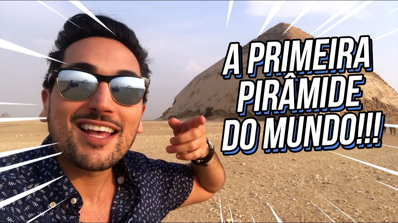 ENTREI na PIRÂMIDE do EGITO! - VLOG 3 - Estevam Pelo Mundo