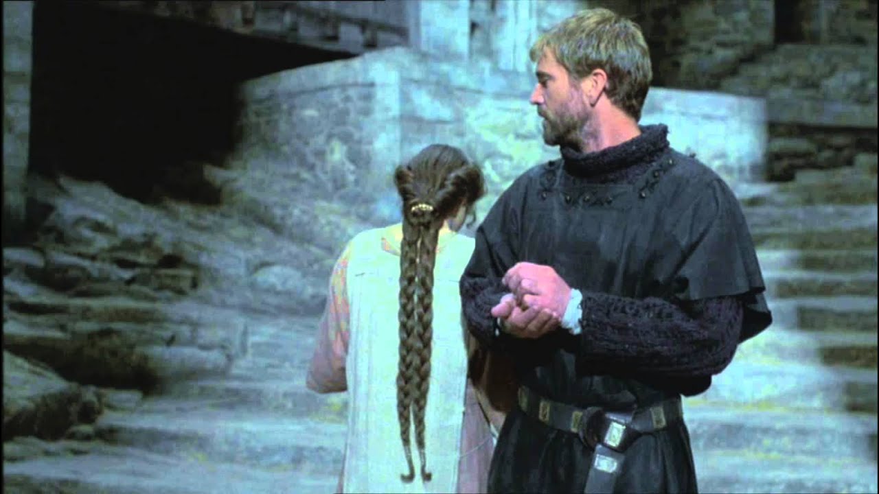 Hamlet and Ophelia scene (1990) Mel Gibson