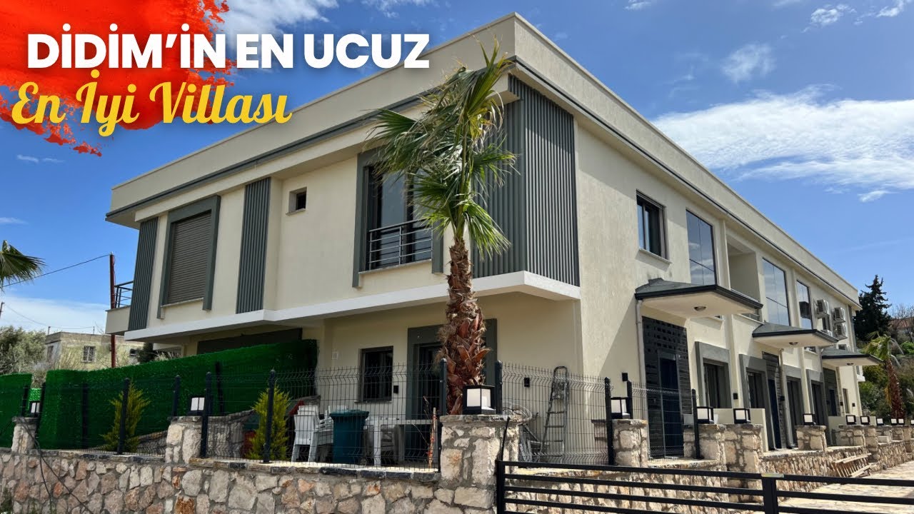 Didimin En Ucuz Villa Turu Burası Ka&ccedil;maz Havuzlu Site İ&ccedil;inde E-80