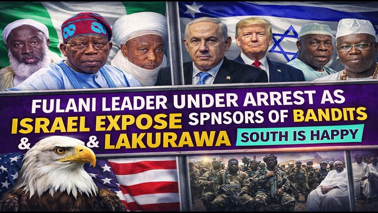 Fulani Leader Under Arrest As Israel Exposes Sponsors Of Bandits & Lakurawa In Nigeria, South Reacts