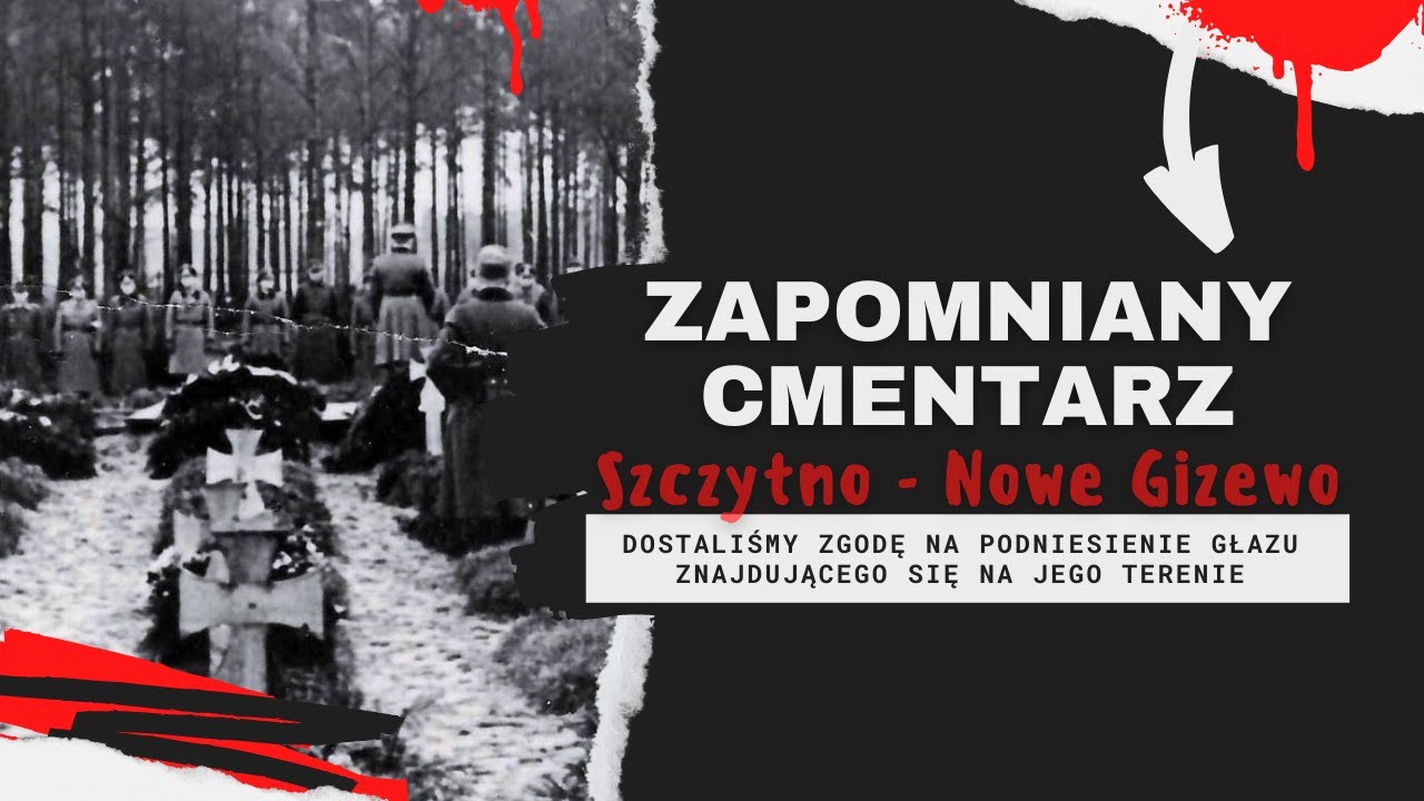 Zapomniany cmentarz - co znajdziemy pod ogromnym głazem na dawnym cmentarzu w Szczytnie?