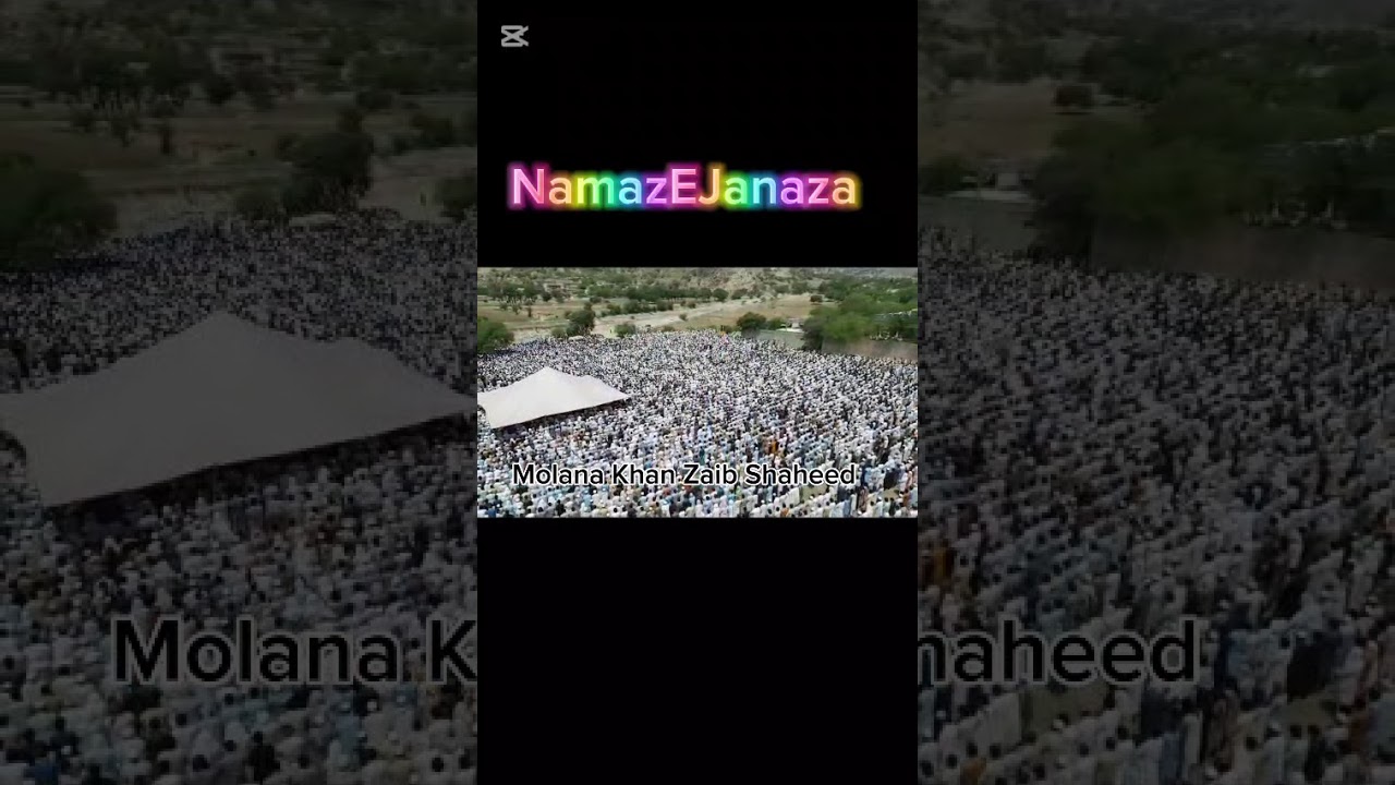 Target Killing in Bajaur | Molana Khan Zaib Laid to Rest in Nawaga نماز جنازہ مولانا خان زیب شہید