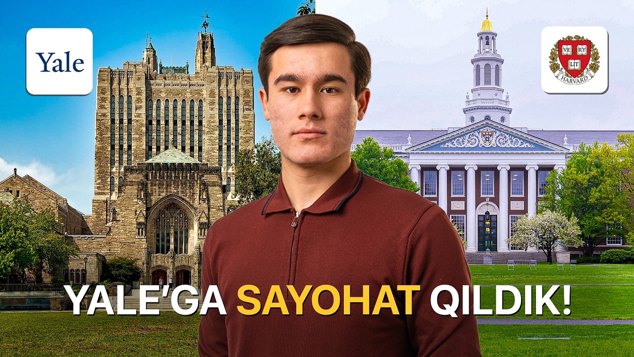 Siz orzu qilgan Yale'ga sayohat qilamiz!