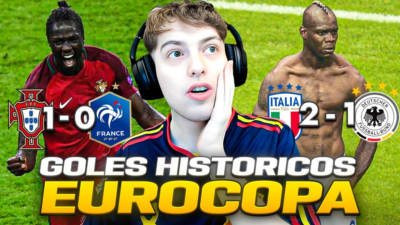 30 GOLAZOS EMBLEMATICOS DE LA EUROCOPA - BALOTELLI, IBRAHIMOVIC, CR7... (2024-2000)