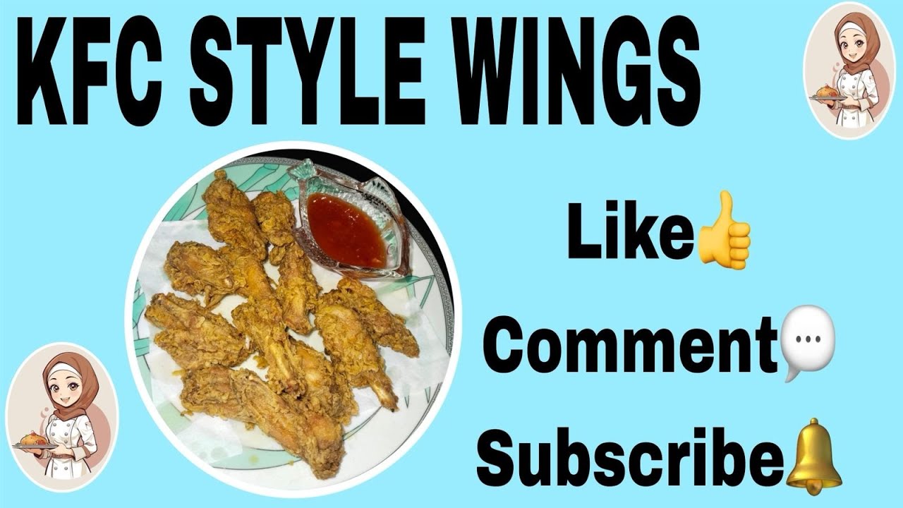 KFC STYLE WINGS | By Desi Kitchen | Subscribe must 👍☺️#homecuisine #cookingrecipe #foodforfoodies 