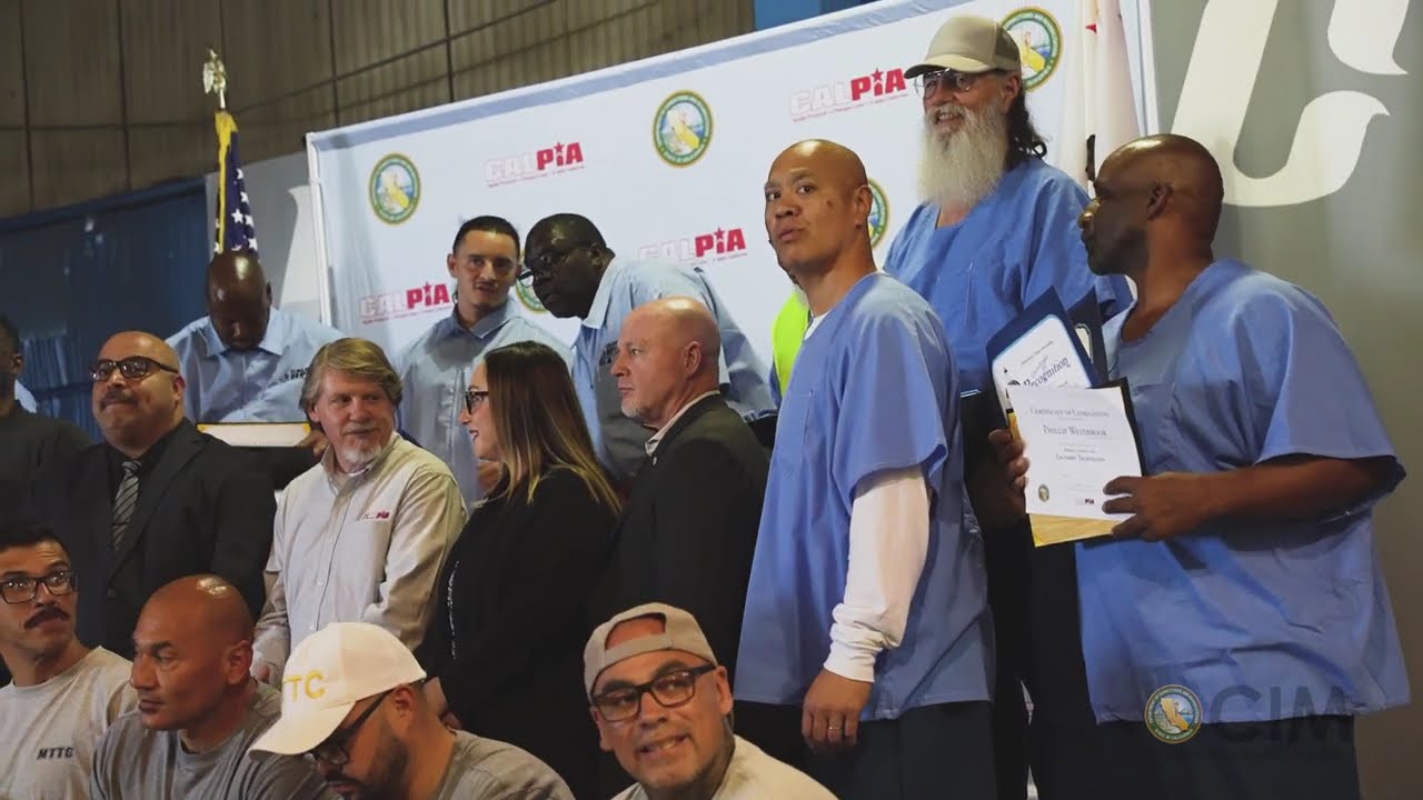 CALPIA Graduation at the California Institution for Men