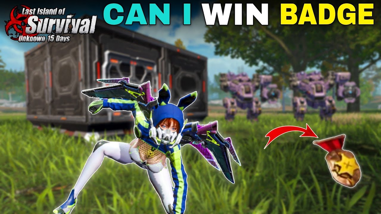 CAN I WIN BADGE BY JUMP 5 HRS LEFT SERVER IN RAMPAGE | LAST ISLAND OF SURVIVAL #lios