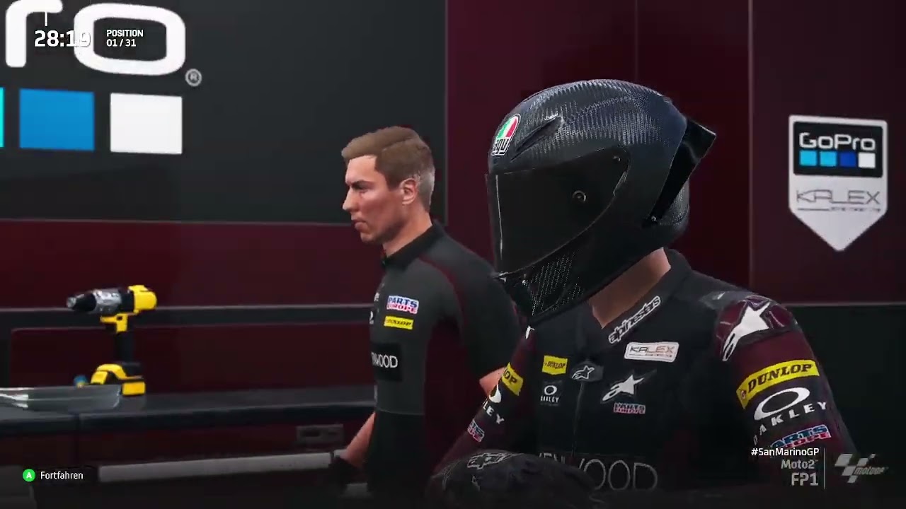 Lets Play Moto GP 22 #041 Moto 2 Misano