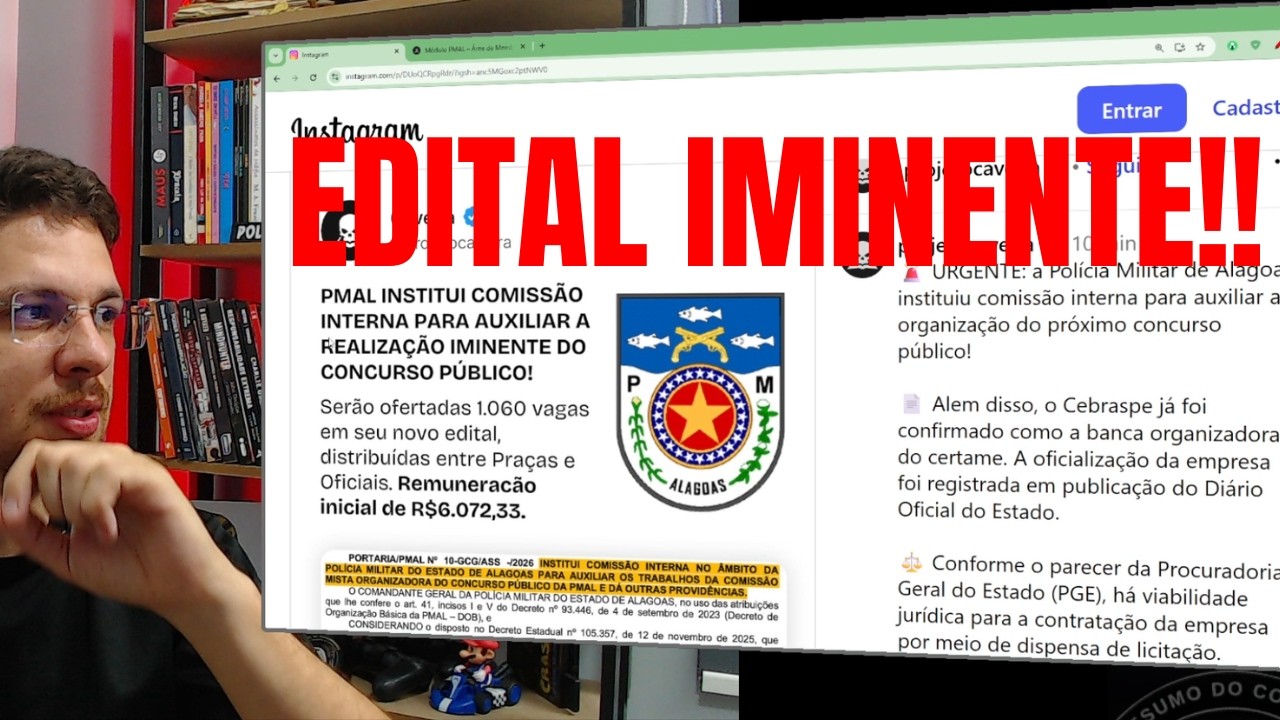 PMAL | Edital nos próximos dias!!