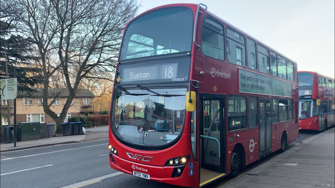 18 Bus Route FRV Euston - Sudbury