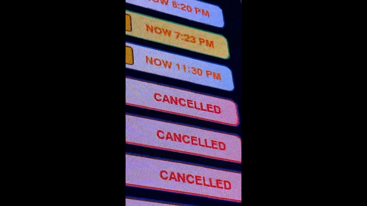 Nature Disrupts Holiday Travel