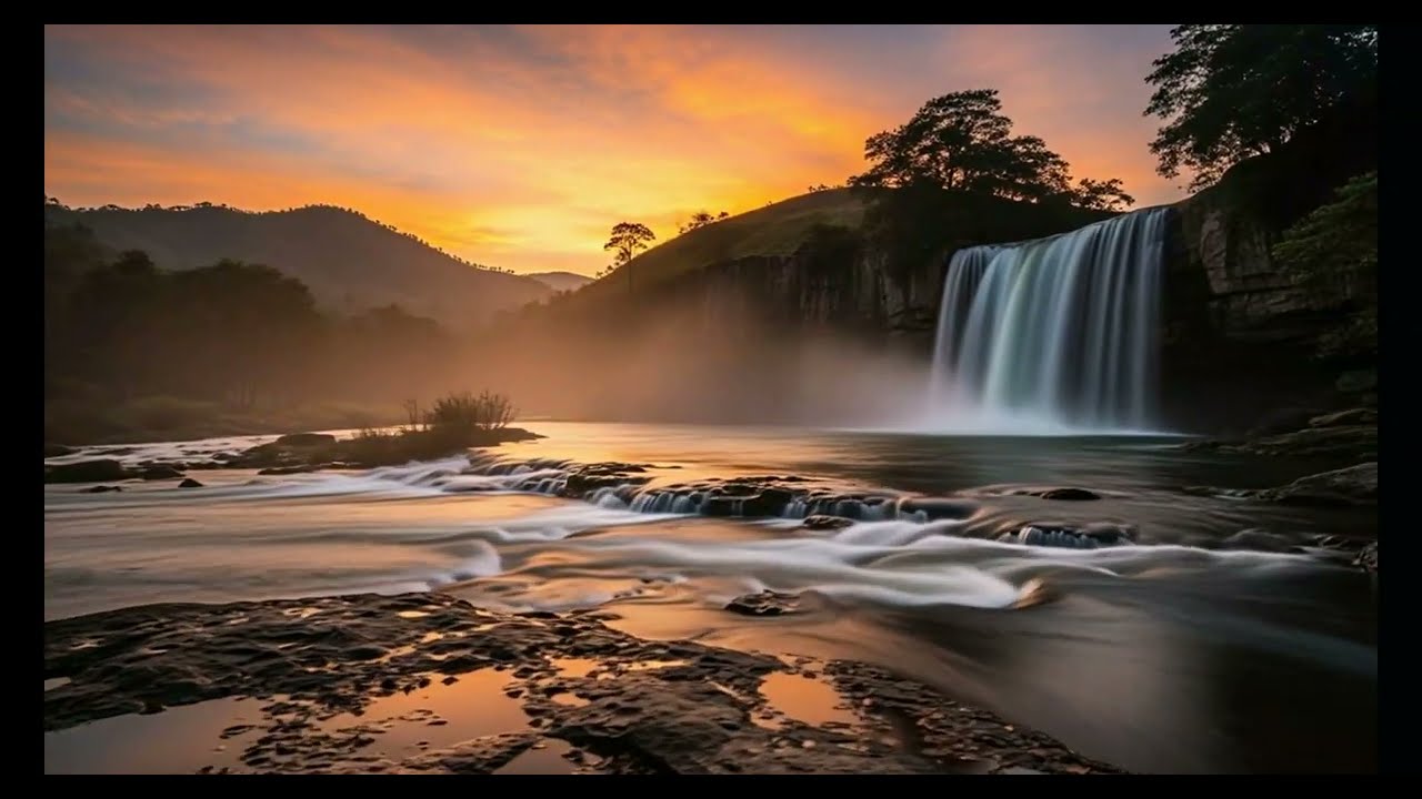 Relaxing Music Sleep for Healing + Water Sounds 🌿 Stress Relief, Deep Sleeping and Study Music