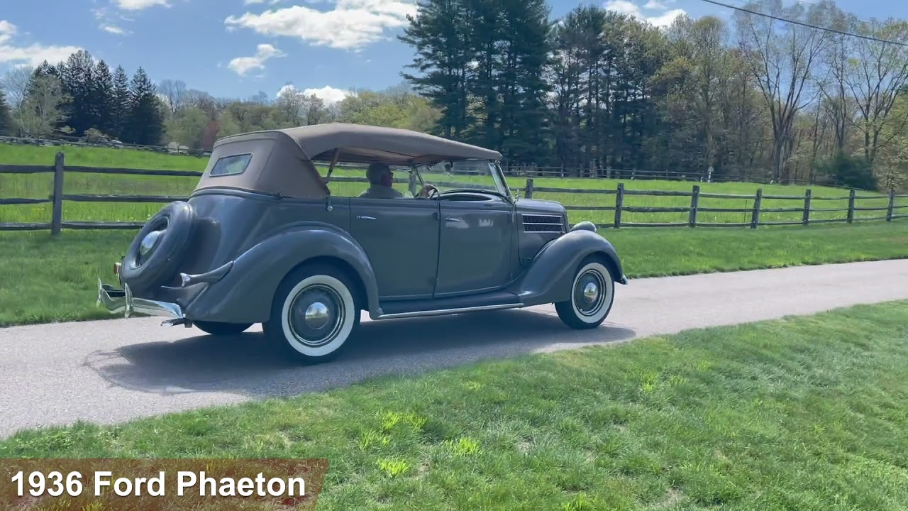 1936 Ford Phaeton Running