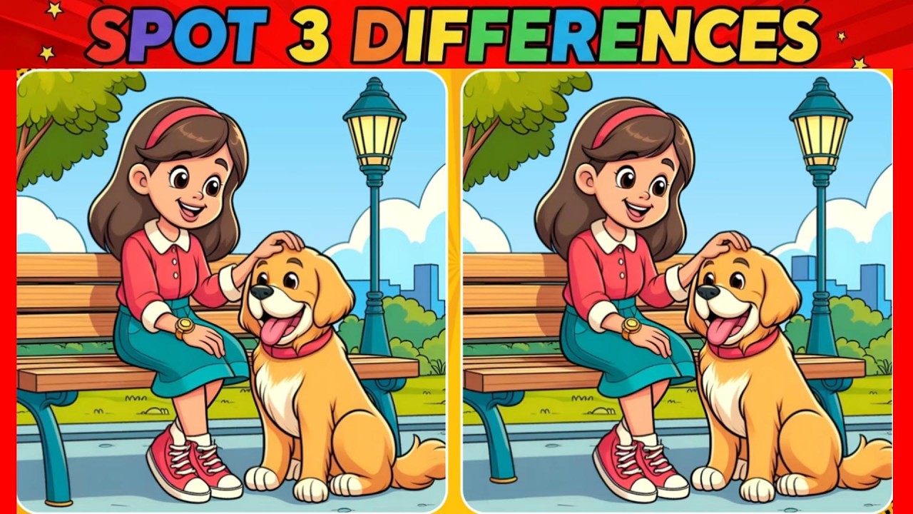 Only 1% Can Find All 3 Differences 😱 | Spot the Difference Challenge | Dream Line Studio 9