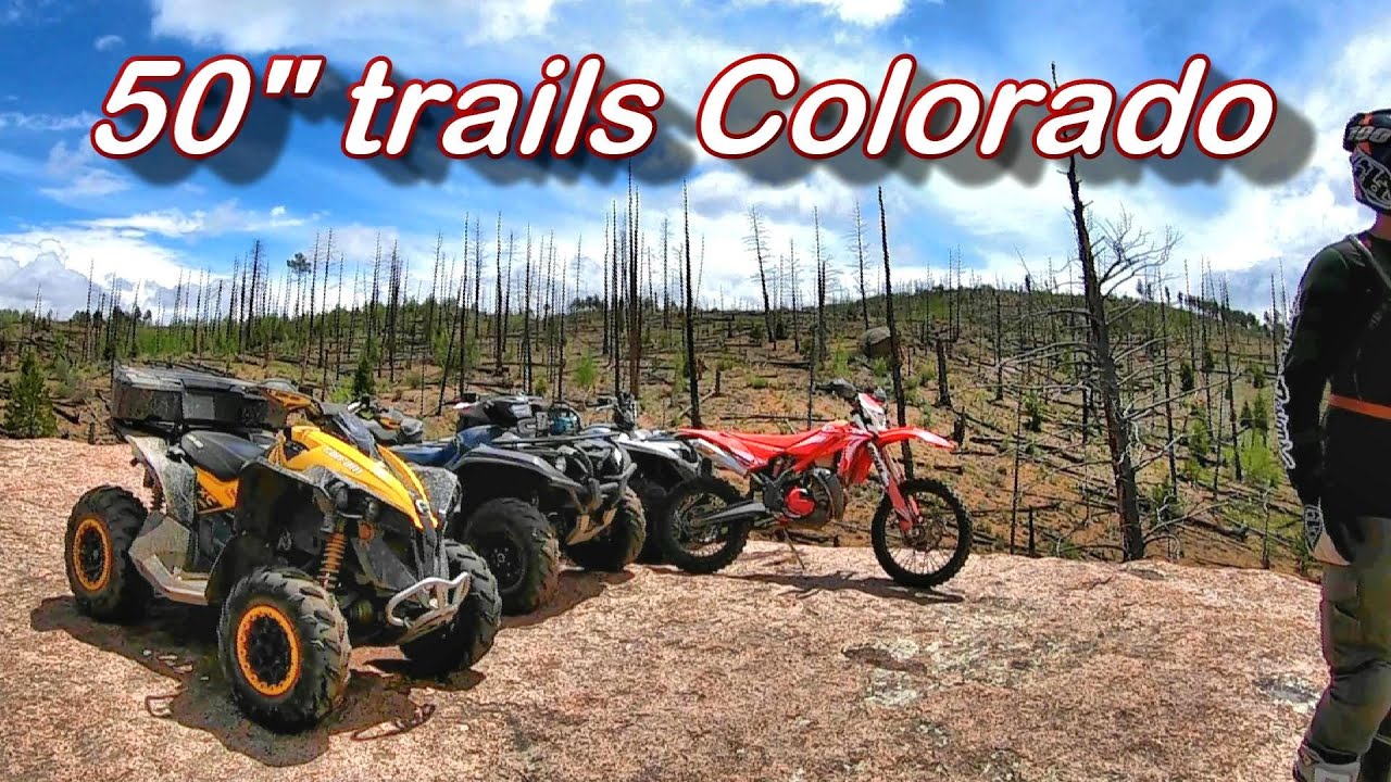 North Divide Trails Colorado. Scenic views! ATV & Dirt bike Yamaha Can-am Beta