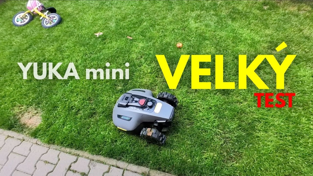 Mammotion YUKA mini 800 - VELKÝ TEST ✅