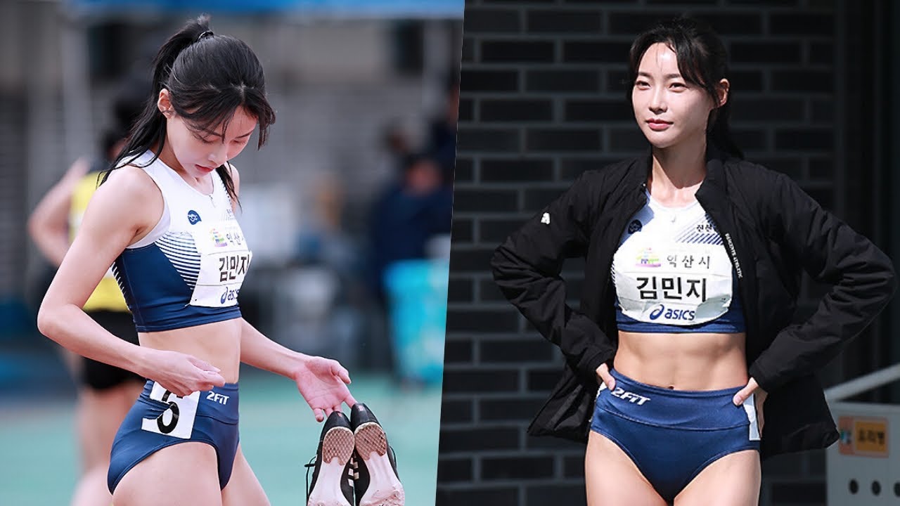 [4K] '더 단단해진 코어' 육상 김민지, 겨우내 훈련 효과? 놀라운 복근 품고 돌아왔다! 시즌 첫 경기 플레이 모음.Zip [2023 Amazing KTFL 익산]