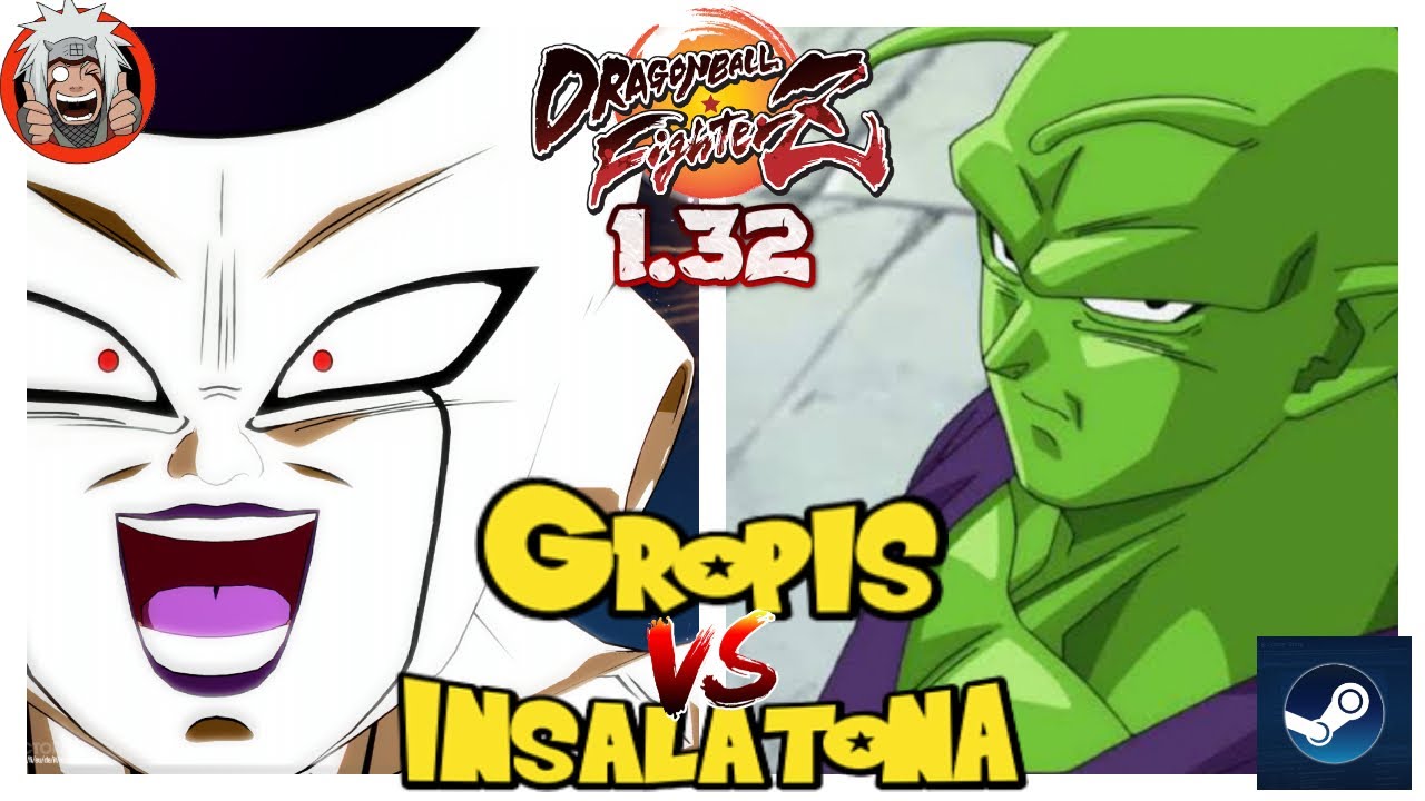 DBFZ Gropis vs Insalatona (SuperBaby2, Zamasu, Frieza) Vs (VegetaSSB, Broly, Piccolo)
