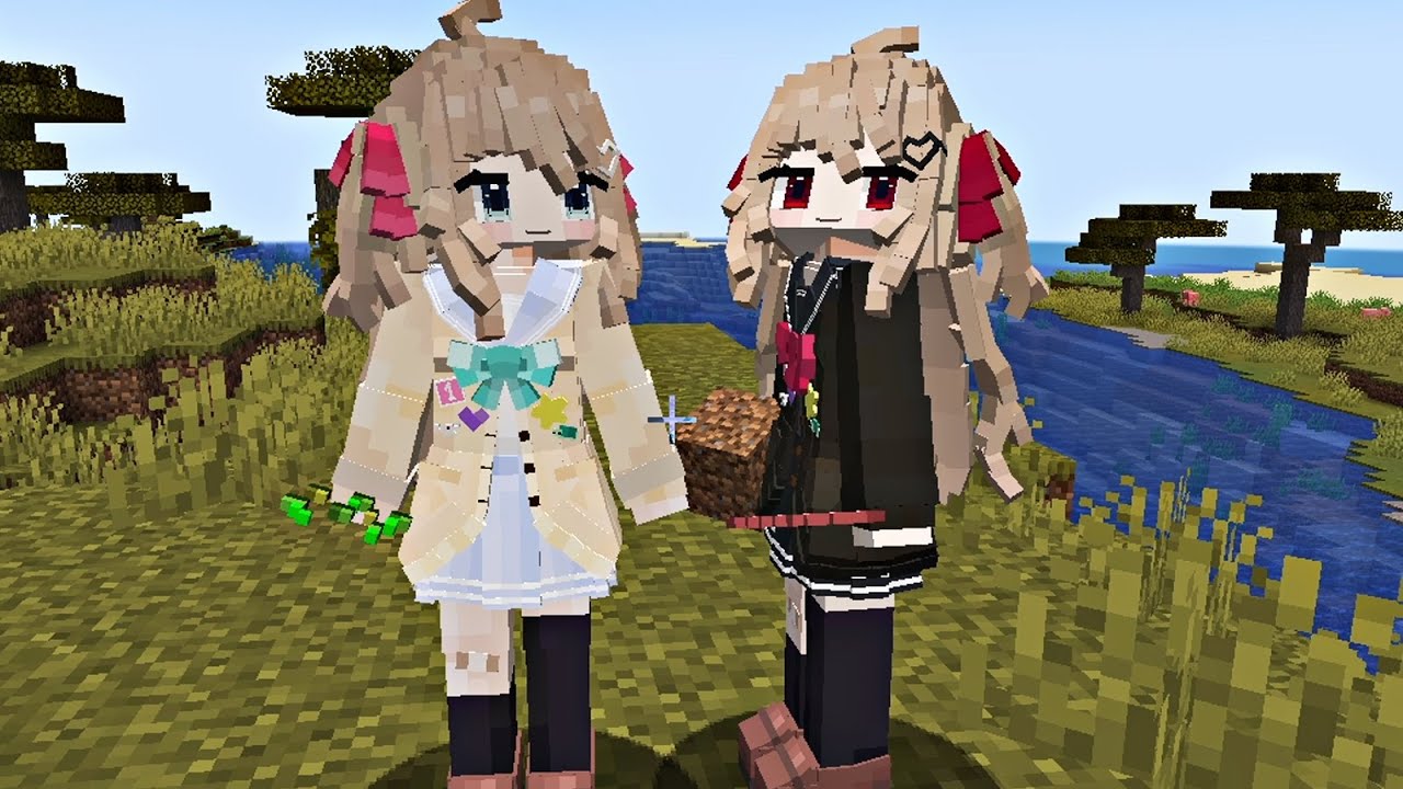 AI sisters in Minecraft