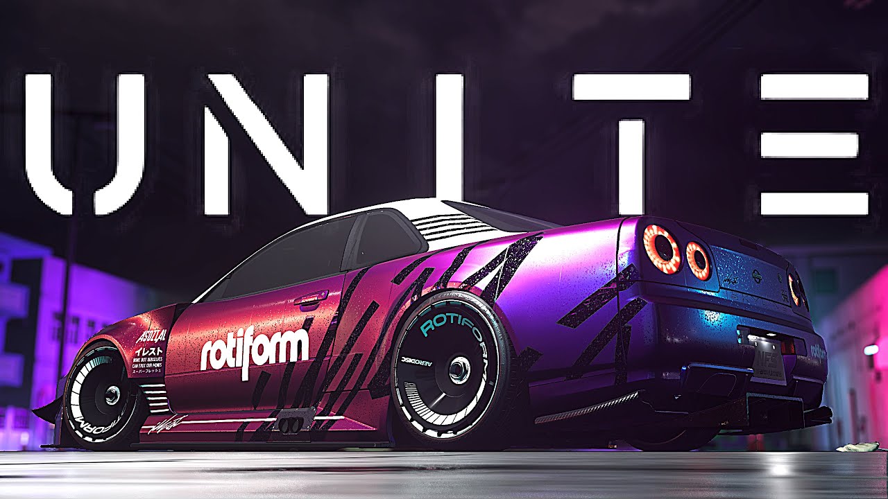 NFS Heat Unite - Nissan Skyline GTR R34 Customization and Gameplay