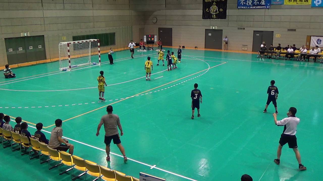 2016年全国小学生ハンドボール大会　男子決勝戦　桃園HBCvs北陸電力ジュニアブルーロケッツ