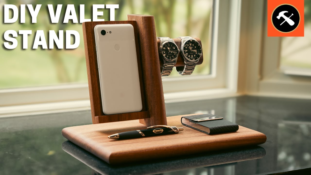 DIY Nightstand Organizer Valet | Builder's Studio | Osborne Wood