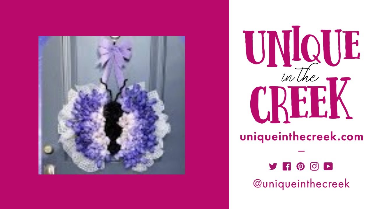 DIY Easy TULIP Butterfly on UITC Wing Board