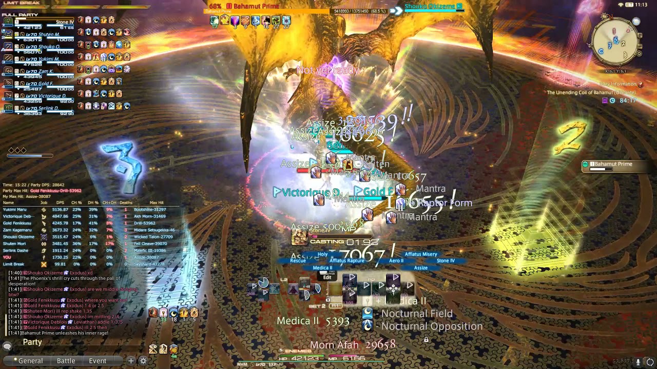 FFXIV UCOB Golden Bahamut