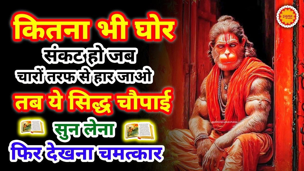 संकट कितना भी बड़ा हो सुन लेना ये हनुमान अमृतवाणी सब ठीक हो जायेगा | Shri Hanuman Amritwani