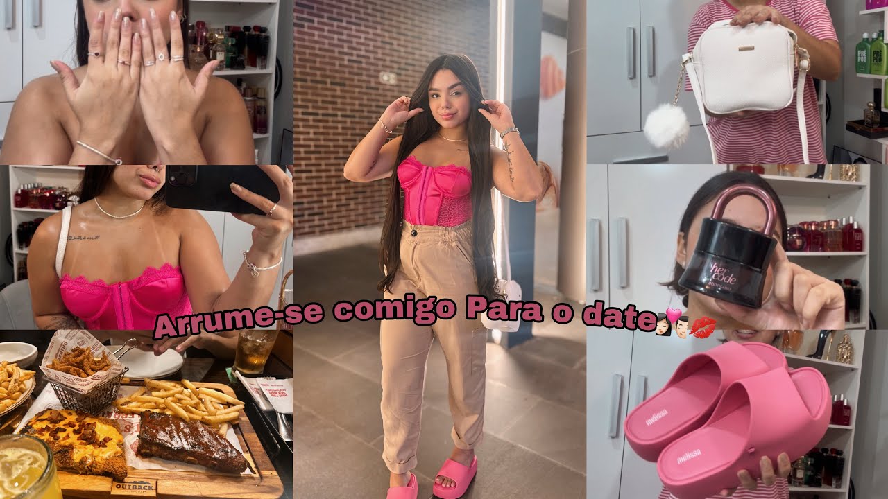 ARRUME-SE COMIGO PARA O DATE COM O BOY👩🏻‍❤️‍💋‍👨🏻💋| #arrumesecomigo #searrumecomigo