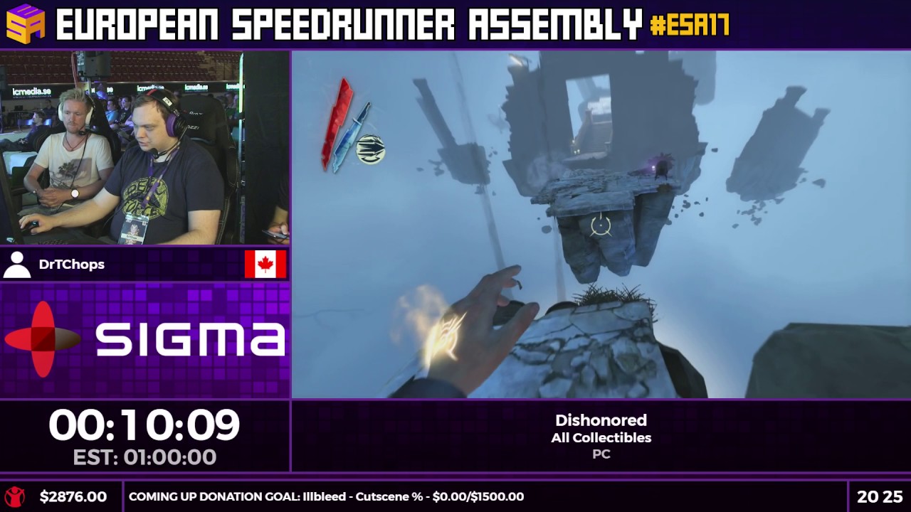 #ESA17 Speedruns - Dishonored [All Collectibles] by DrTChops