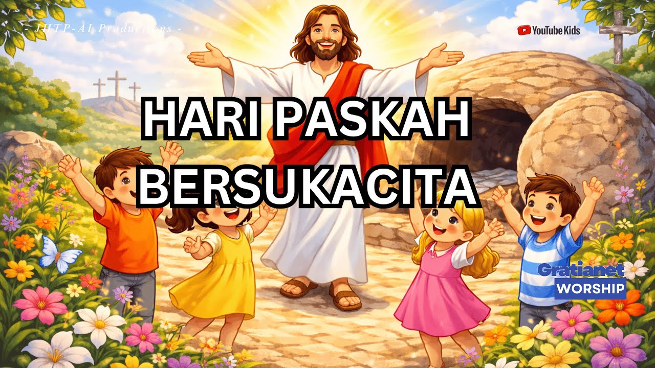 Hari Paskah Bersukacita | Lagu Paskah Sekolah Minggu
