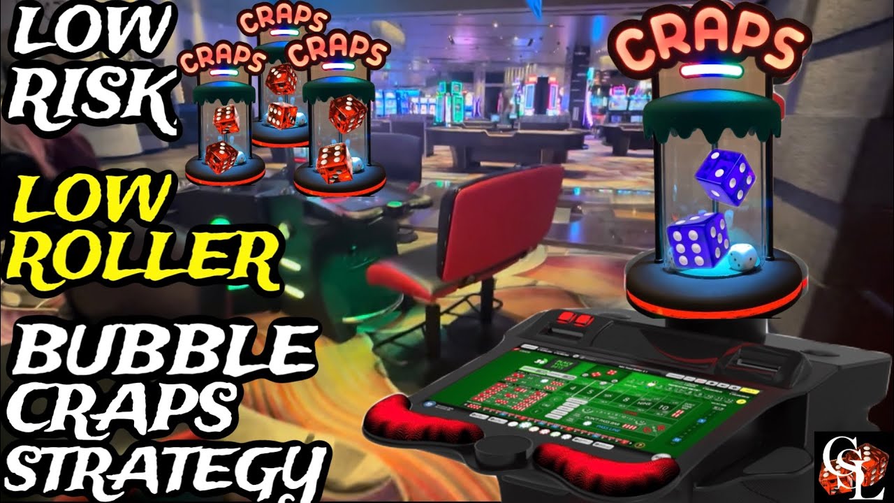 🎲Las Vegas Low Risk Low Roller Live Craps Strategy CSL Bubble Craps •Aria Casino Strip •Episode 111