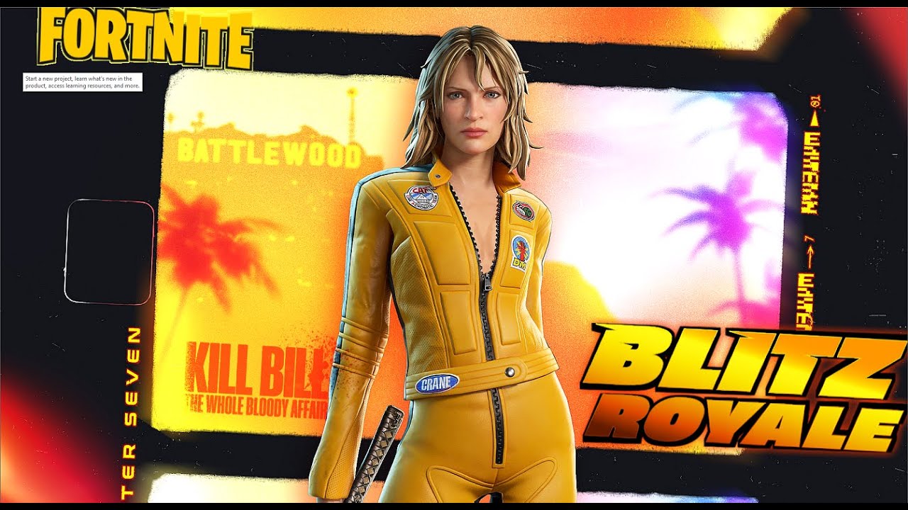 Fortnite - The Bride in Blitz Royale - Quick Match