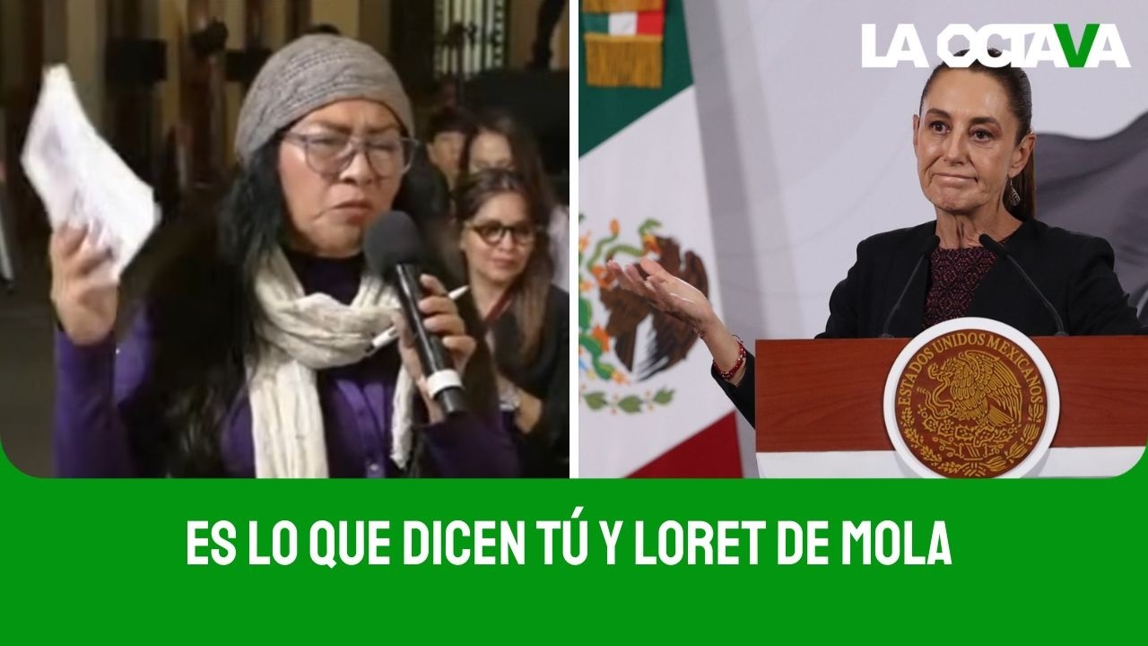 SHEINBAUM le EXIGE RESPETO a REYNA HAYDEE por LLAMAR PALEROS a REPORTEROS