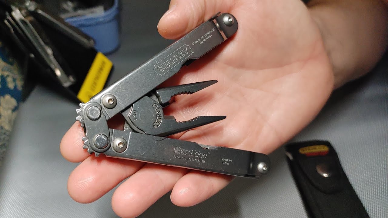 Впервые в ютубе видеообзор - Редчайший мультитул STANLEY MultiTool - из 2000 года !