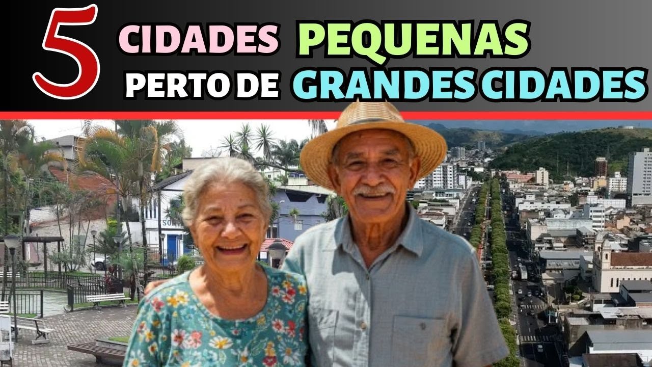🚨 5 Cidades Pequenas e Tranquilas PERTO de Grandes Cidades (Voc&ecirc; Vai se Surpreender!)