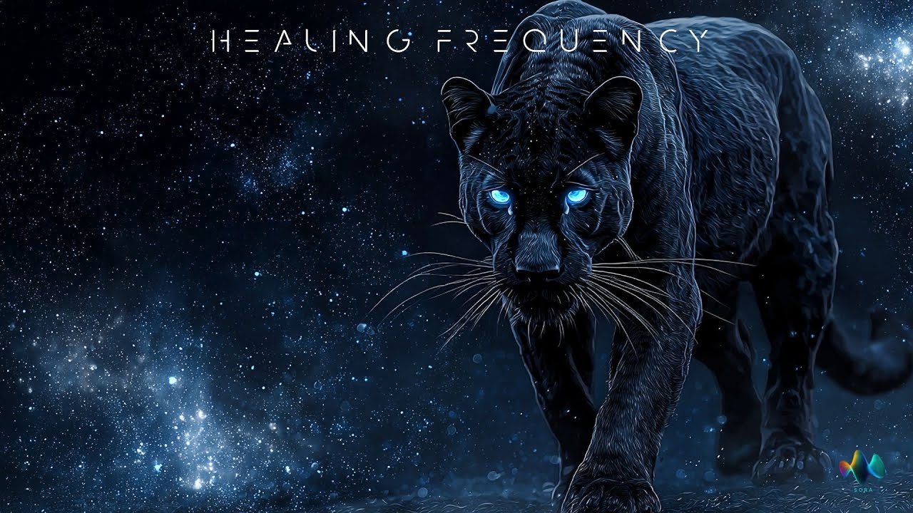 852Hz 💫 Cosmic Panther • Connect with Inner Power & Protective Energies • Spiritual Growth