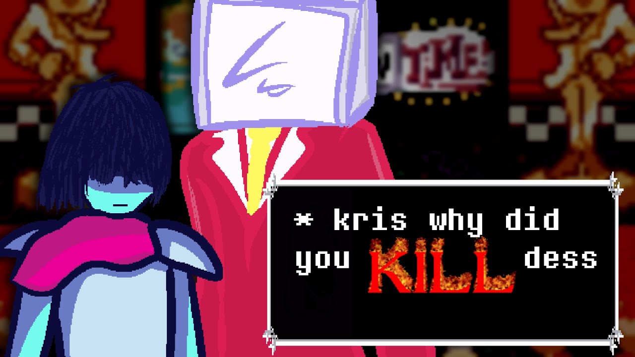 tenna had one joke line that solves deltarune