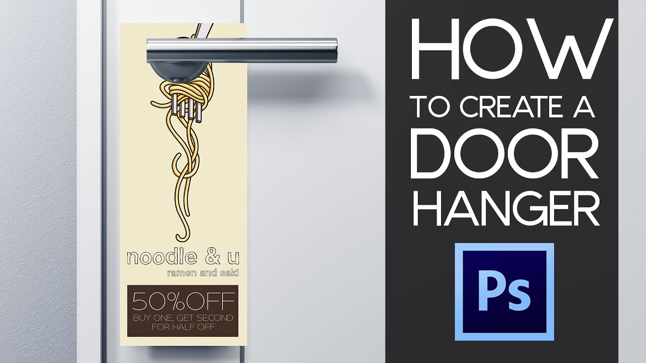How to Create a Door Hanger