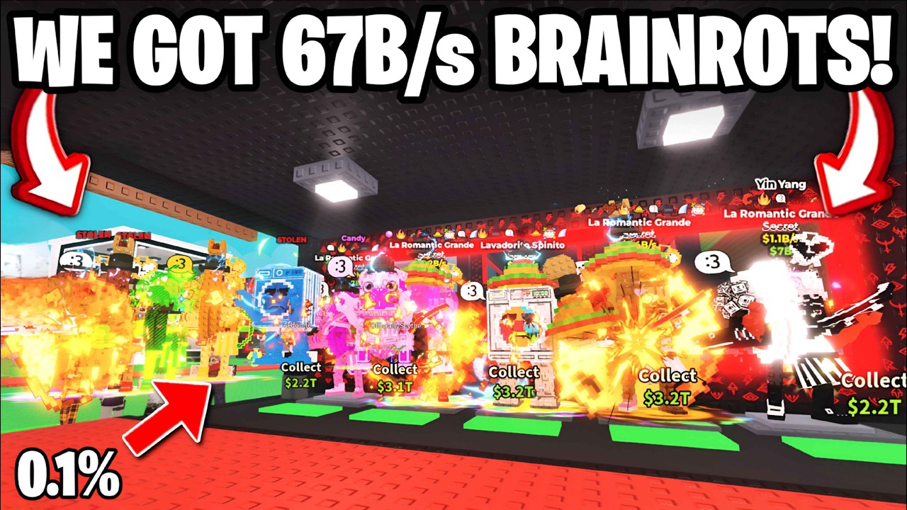 How We Made 60B/s+ Brainrots During Admin Abuse in Steal a Brainrot..