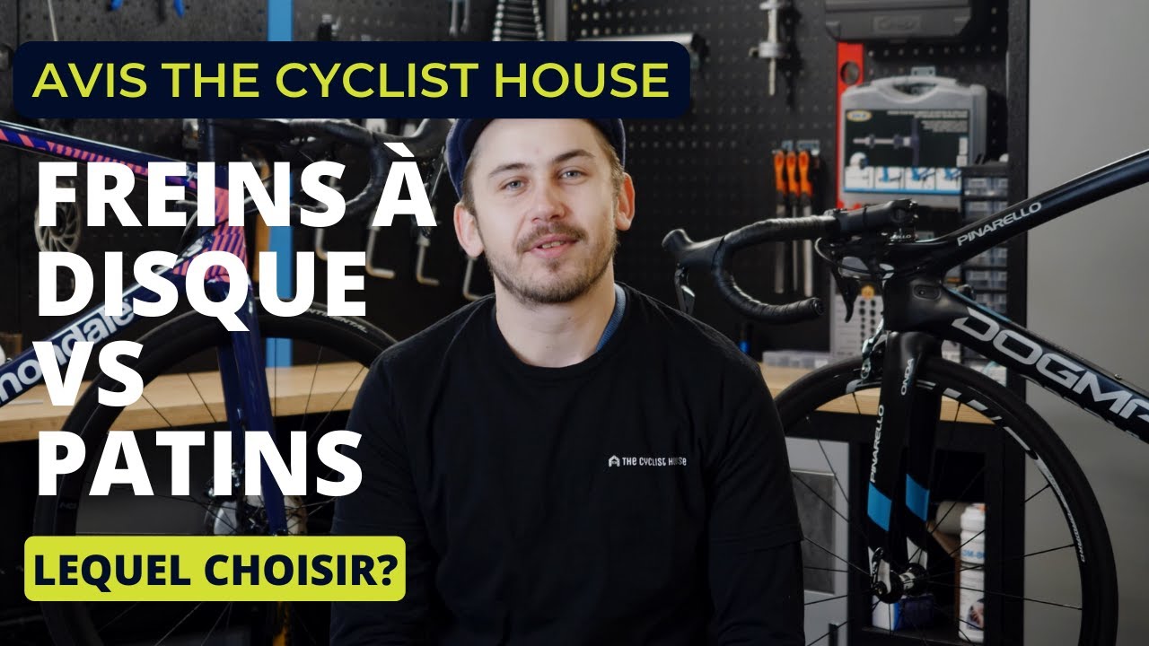 Freins &agrave; disque ou freins &agrave; patin pour v&eacute;lo de route : lequel choisir ?
