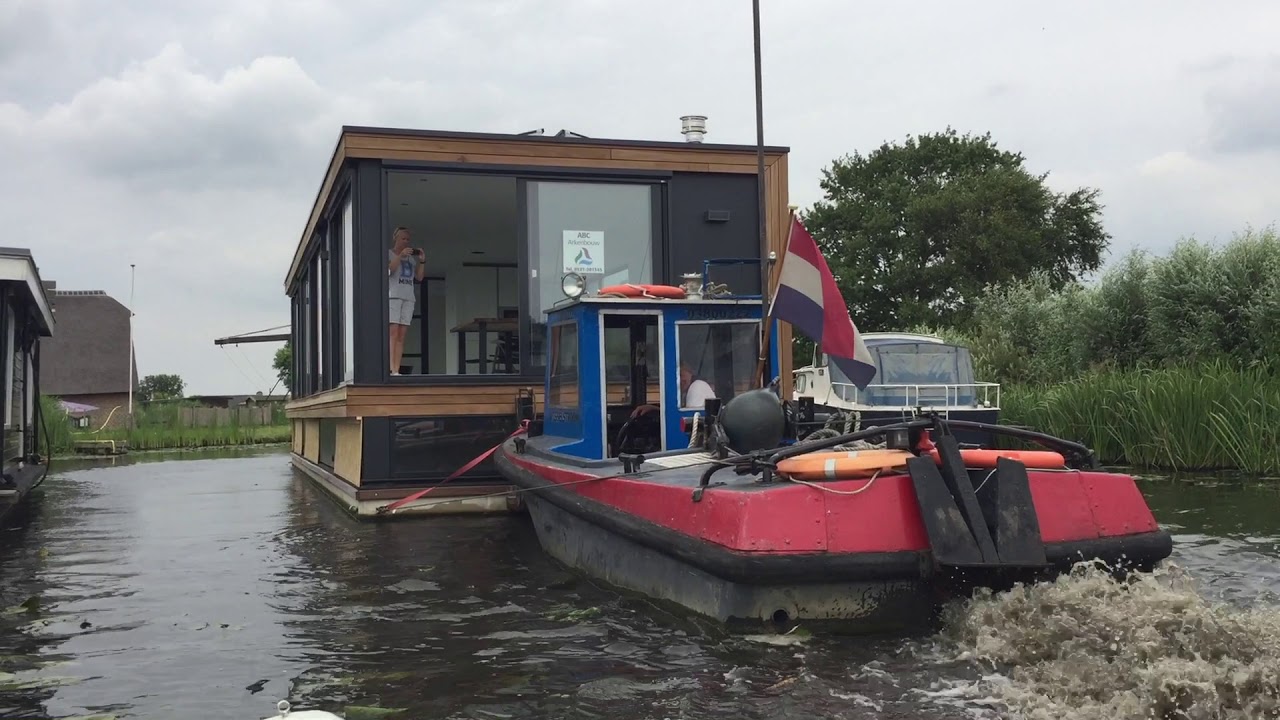 Transport Muddy Waters van Urk naar Rijpwetering