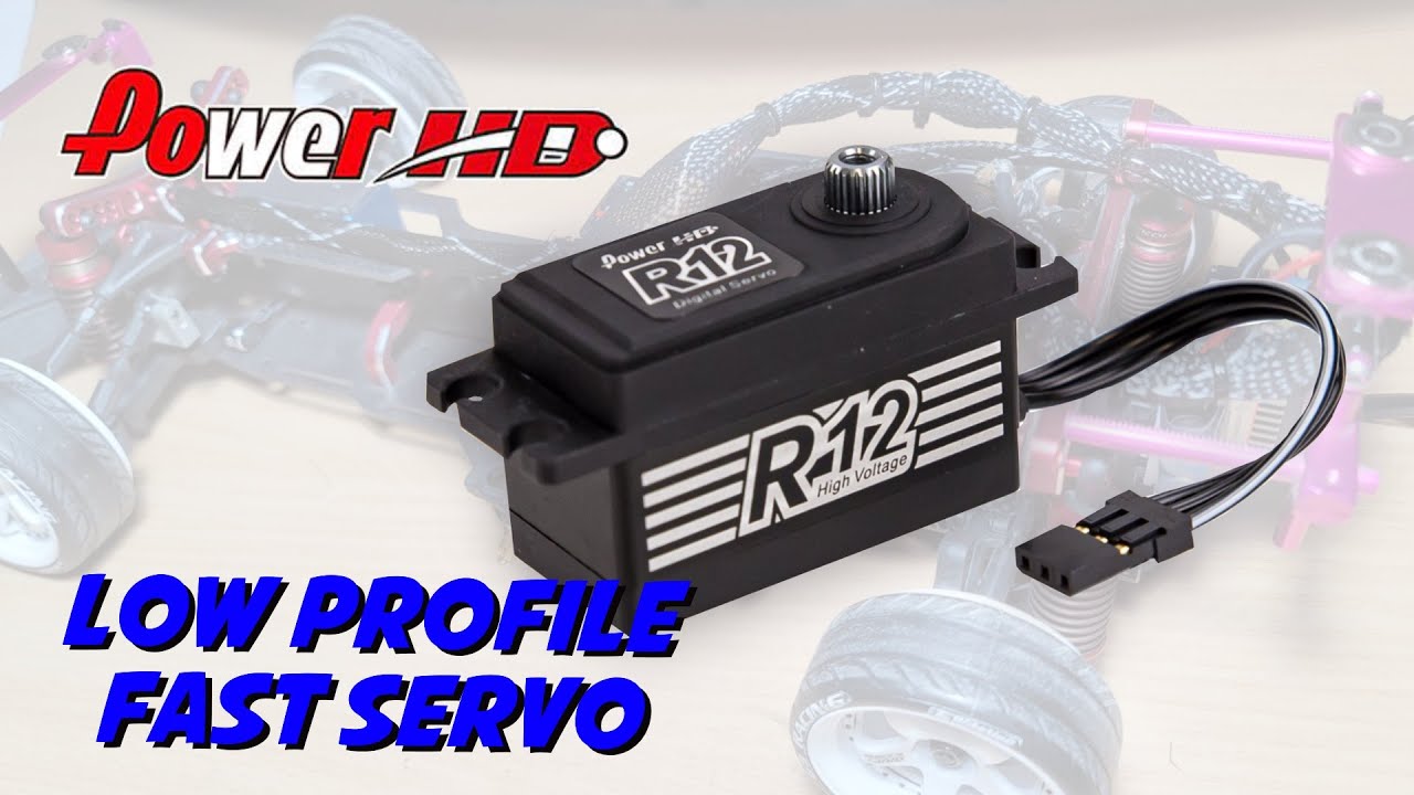 Power HD R12 low profile servo