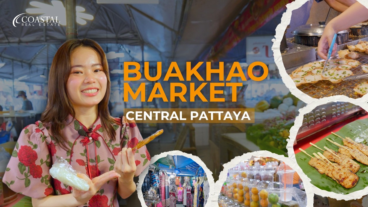 A Morning Walk Through Soi Buakhao Market Pattaya