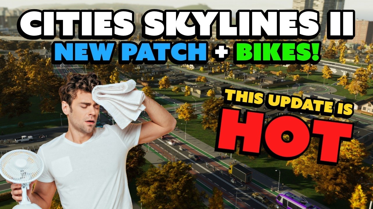 Cities 2 НИКОГДА не выглядел так хорошо 😍 ОГРОМНОЕ бесплатное обновление для Cities Skylines 2