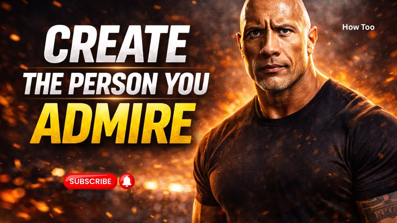 Create the Person You Admire | Dwayne Johnson Rock |  Powerful Motivation -2026